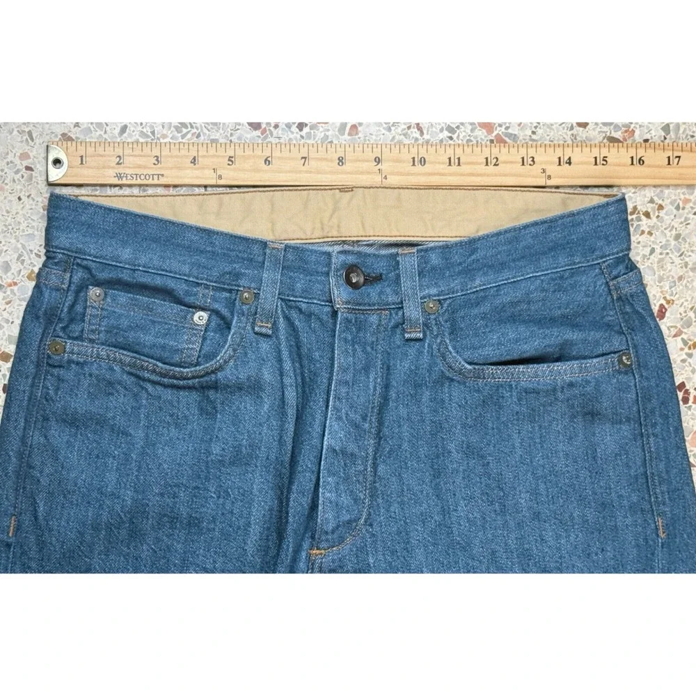 Rag & Bone Men's Button Fly Selvedge‎ Denim Jeans Size 31x32